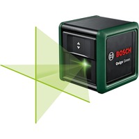 Bosch Heimwerken & Garten Kreuzlinienlaser Quigo Green, mit Stativ grün/schwarz, grüne Laserlinien, Reichweite 10 Meter