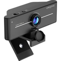 Creative Live! Cam Sync 4k, Webcam schwarz, 4K, Dual-Mikrofon