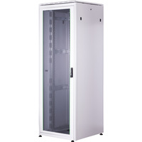 Digitus Netzwerkschrank Unique Serie - 800x800 mm (BxT), IT-Schrank hellgrau, 47 Höheneinheiten