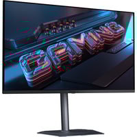 GIGABYTE MO32U QD-OLED, Gaming-Monitor 80.3 cm (31.5 Zoll), schwarz, UltraHD/4K, KVM, USB-C, AMD FreeSync Premium Pro, 165Hz Panel