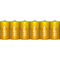 Varta Longlife, Batterie 6 Stück, C