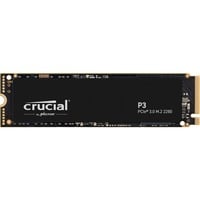 Crucial P3 500 GB, SSD PCIe 3.0 x4, NVMe, M.2 2280