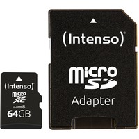 Intenso microSDXC 64 GB, Speicherkarte Class 10