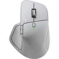 Logitech MX Master 4, Maus hellgrau, Logi Bolt, Bluetooth, für Windows/macOS/Linux/ChromeOS/iPadOS/Android