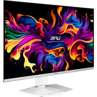 MSI MPG 321URXWDE QD-OLED, Gaming-Monitor 80 cm (31.5 Zoll), weiß, UltraHD/4K, QD-OLED, Adaptive-Sync, USB-C, 240Hz Panel