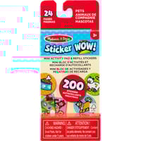 Spin Master Melissa & Doug - Sticker WOW! Nachfüllset Tiere, Basteln 