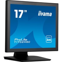 iiyama ProLite T1732MSC-B1SAG, LED-Monitor 43 cm (17 Zoll), schwarz (matt), SXGA, TN, Touchscreen, HDMI, DisplayPort, VGA, USB
