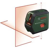 Bosch Heimwerken & Garten Kreuzlinienlaser UniversalLevel 2 UNI grün, rote Laserlinien, Reichweite 12 Meter
