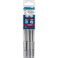 Bosch Professional EXPERT Hammerbohrer SDS-plus-7X, Ø 6mm, 10 Stück Arbeitslänge 100mm