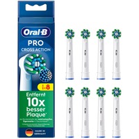 Braun Oral-B Pro Cross Action Aufsteckbürsten 8er-Pack weiß
