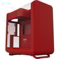 HYTE X50 , Tower-Gehäuse rot, Tempered Glass