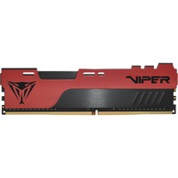 Patriot DIMM 8 GB DDR4-3600 , Arbeitsspeicher rot/schwarz, PVE248G360C0, Viper Elite II, INTEL XMP