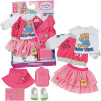 ZAPF Creation BABY born® Deluxe Reise-Outfit 43 cm, Puppenzubehör 