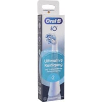 Oral-B Oral-B iO Ultimative Reinigung 2er, Aufsteckbürste weiß, Überlegene Plaque-Entfernung
