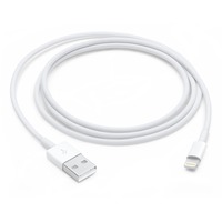 Apple USB 2.0 Adapterkabel, USB-A Stecker > Lightning Stecker weiß, 1 Meter