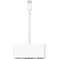 Apple USB Multiport-Hub, USB-C Stecker > USB-A + USB-C + VGA-Buchse, USB-Hub weiß