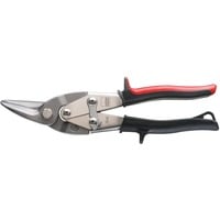 BESSEY Figuren-Schere D16L, Blechschere schwarz/rot, linksschneidend