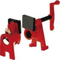 BESSEY Rohr-Schraubzwinge BPC-H34 rot/schwarz, für 3/4"-Rohre