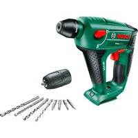 Bosch Akku-Bohrhammer Uneo Maxx solo, 18Volt grün/schwarz, ohne Akku und Ladegerät, POWER FOR ALL ALLIANCE