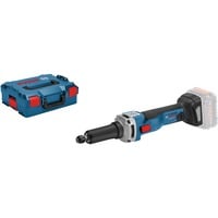 Bosch Akku-Geradschleifer GGS 18V-23 LC Professional solo, 18Volt blau/schwarz, ohne Akku und Ladegerät, in L-BOXX