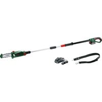 Bosch Heimwerken & Garten Akku-Hochentaster UniversalChainPole 18, 18Volt grün/schwarz, Li-Ionen Akku 2,5Ah, POWER FOR ALL ALLIANCE