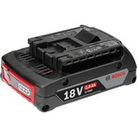 Bosch PRO Akku GBA 18V 2.0Ah Professional schwarz/rot, AMPShare Alliance