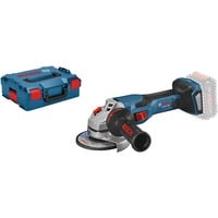 Bosch PRO Akku-Winkelschleifer BITURBO GWS 18V-15 C Professional solo blau/schwarz, ohne Akku und Ladegerät, in L-BOXX