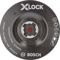 Bosch PRO Backing Pad, X-LOCK Stützteller Klettverschluss, Ø 115mm, Schleifteller für X-LOCK Winkelschleifer