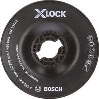 Bosch PRO Backing Pad, X-LOCK Stützteller hart, Ø 125mm, Schleifteller für X-LOCK Winkelschleifer