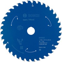 Bosch Professional EXPERT Wood Kreissägeblatt, Ø 160mm, 36Z Bohrung 20mm, für Akku-Handkreissägen