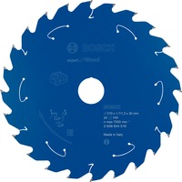 Bosch Professional EXPERT Wood Kreissägeblatt, Ø 210mm, 24Z Bohrung 30mm, für Akku-Tischkreissägen