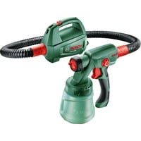 Bosch Professional Farbsprühsystem PFS 1000, Sprühpistole grün/schwarz, 410 Watt, Düse für Lackfarben