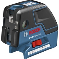 Bosch Professional Kombilaser GCL 25 Professional, Kreuzlinienlaser blau/schwarz, Schutztasche