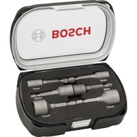Bosch Professional Steckschlüsseleinsatz-Set, 6-teilig 6 - 13mm, in Kunststoff-Box