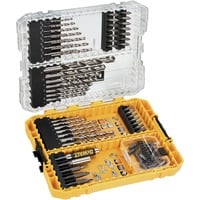 DEWALT Bit- und Bohrer-Set DT70761, EXTREME + High Performance HSS-G, Bohrer- & Bit-Satz 72-teilig, in TOUGHCASE