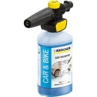 Kärcher Schaumdüse Connect 'n' Clean FJ 10 26431440 schwarz/gelb, inkl. 1 Liter Autoshampoo