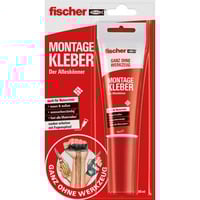 fischer GOW Montagekleber, Tube 80ml weiß