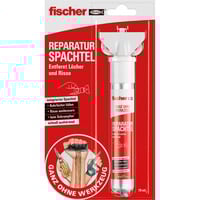 fischer GOW Reparaturspachtel, 70ml, Spachtelmasse weiß