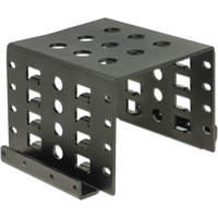 DeLOCK Einbaurahmen 4x 2.5" zu 3.5" schwarz
