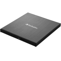 Verbatim Externer Slimline, externer Blu-ray-Brenner schwarz, USB 3.2 Gen 1 (Typ-C)