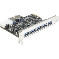 DeLOCK PCI Express Karte >5x ext +2x int.USB3.0, Controller