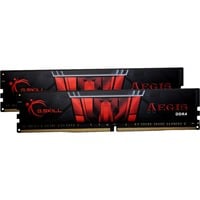 G.Skill DIMM 16 GB DDR4-2133 (2x 8 GB) Dual-Kit, Arbeitsspeicher F4-2133C15D-16GIS, Aegis