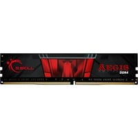 G.Skill DIMM 16 GB DDR4-2666 , Arbeitsspeicher F4-2666C19S-16GIS, Aegis, INTEL XMP
