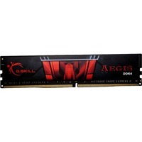 G.Skill DIMM 4 GB DDR4-2400  , Arbeitsspeicher F4-2400C15S-4GIS, Aegis, INTEL XMP