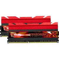 G.Skill DIMM 8 GB DDR3-2400 (2x 4 GB) Dual-Kit, Arbeitsspeicher F3-2400C10D-8GTX, TridentX, INTEL XMP, Retail