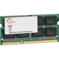 G.Skill SO-DIMM 8 GB DDR3-1333 , Arbeitsspeicher F3-10666CL9S-8GBSQ, SQ, Lite Retail