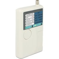 DeLOCK Kabeltester RJ45 / RJ12 / BNC / USB weiß