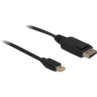 DeLOCK Kabel mini DisplayPort -> DisplayPort schwarz, 5 Meter