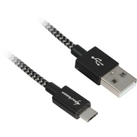 USB 2.0 Kabel, USB-A Stecker > Micro-USB Stecker