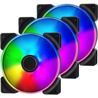 Fractal Design Prisma AL-14 3P ARGB, Gehäuselüfter weiß, 3er Pack, 140 mm